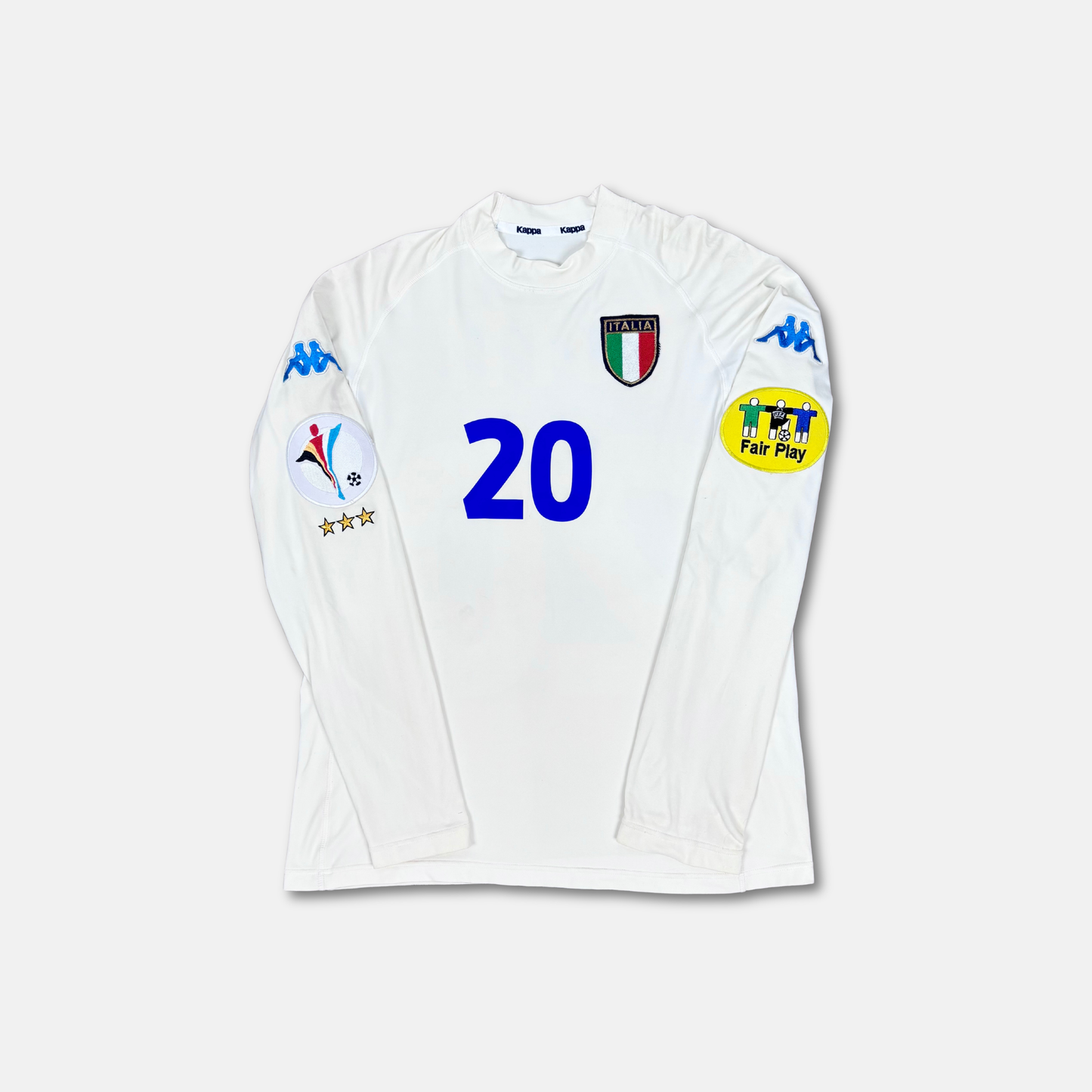 2000/01 Italy Away Longsleeve Shirt - Totti - M