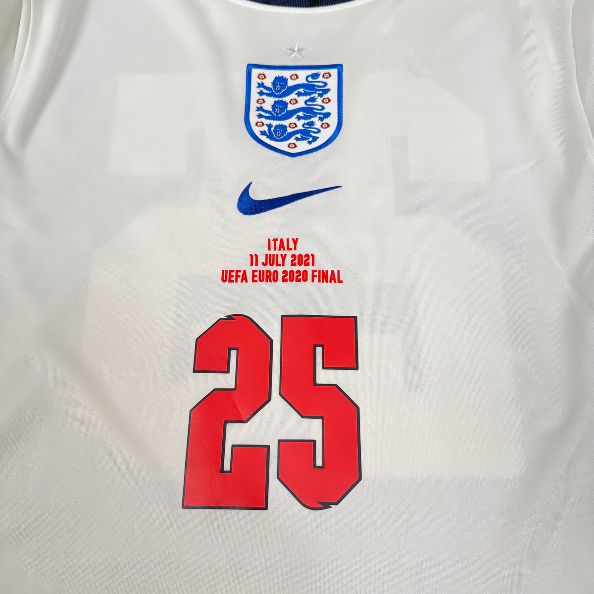 2020/21 England Home Shirt - Saka - S