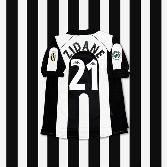 1997/98 Juventus Home Shirt - Zidane - XL