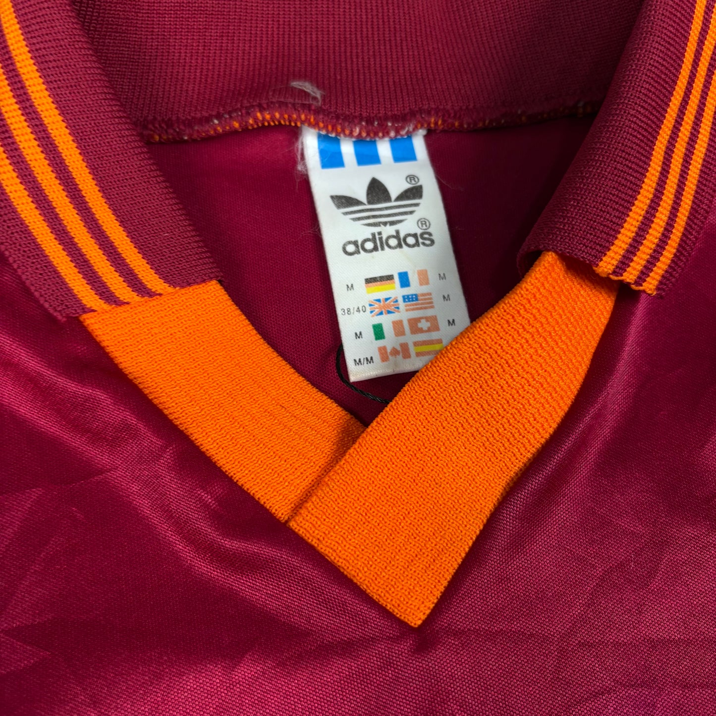 1992/94 AS Roma Home Shirt - Giannini - M