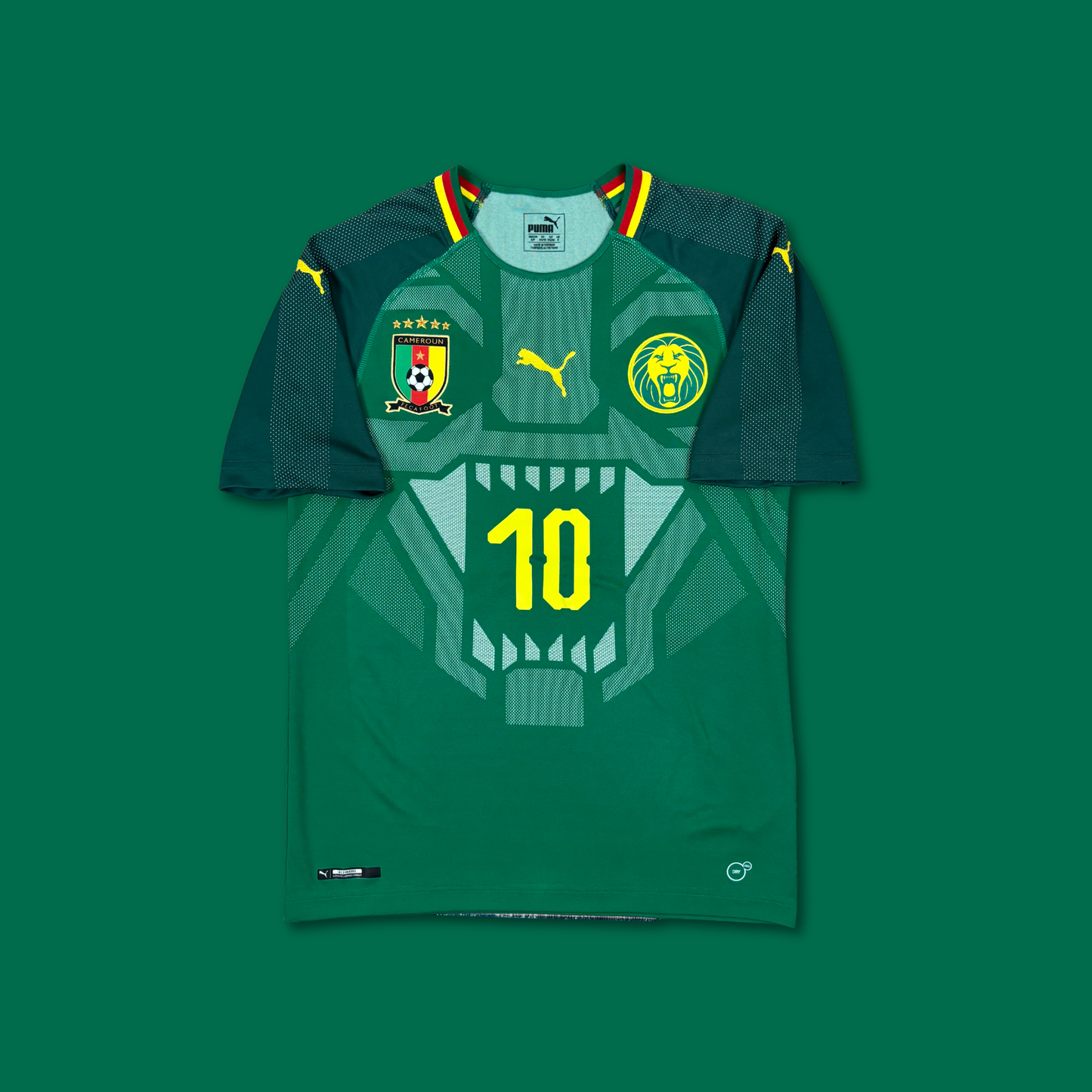 2018/19 Cameroon Home Shirt - Aboubakar - S