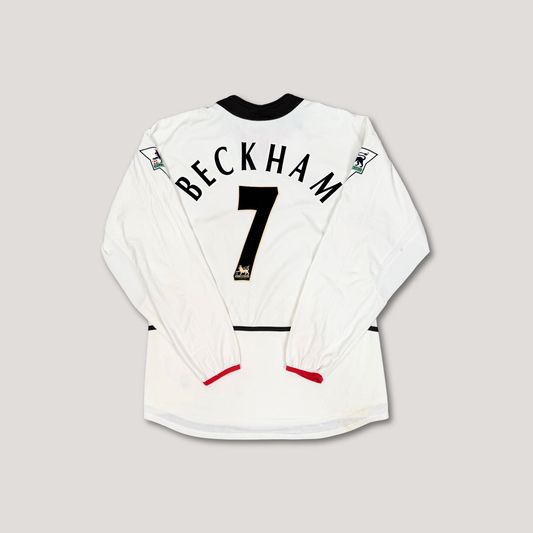 2002/03 Manchester United Away Shirt - Beckham - M
