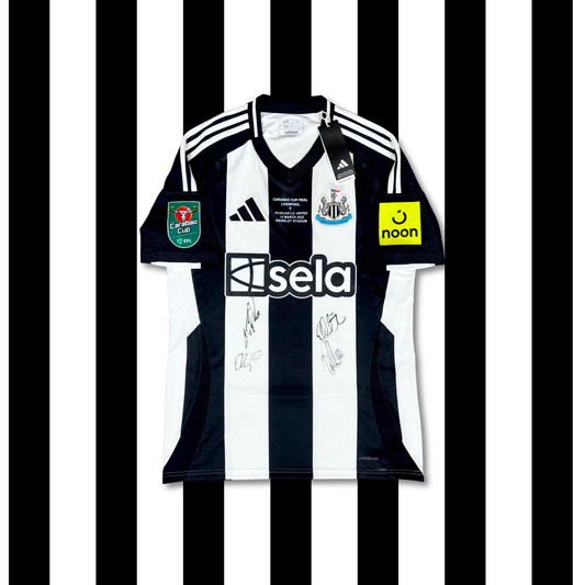 2024/25 Newcastle Home Signed Shirt - M - New with Tag