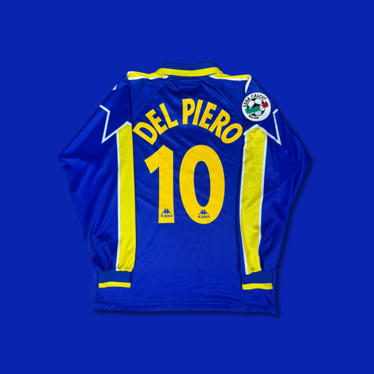1996/97 Juventus Away Longsleeve Shirt - Del Piero - XL