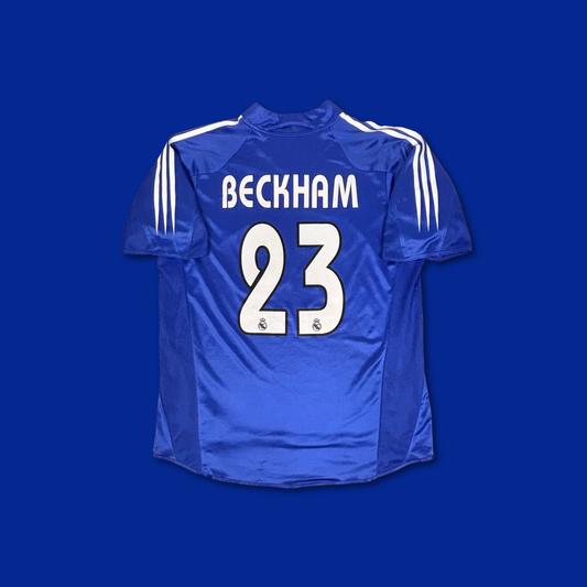 2004/05 Real Madrid Third Shirt - David Beckham - L