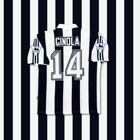 1996/97 Newcastle Home Shirt - Ginola - M