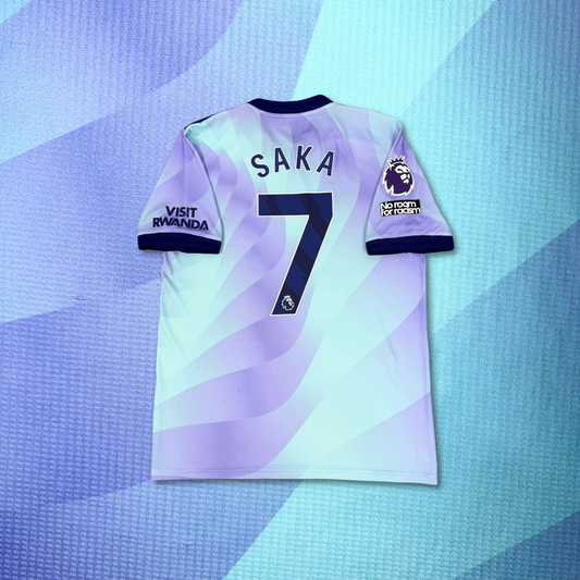 2024/25 Arsenal Third Shirt -  Player Issue - Saka - L