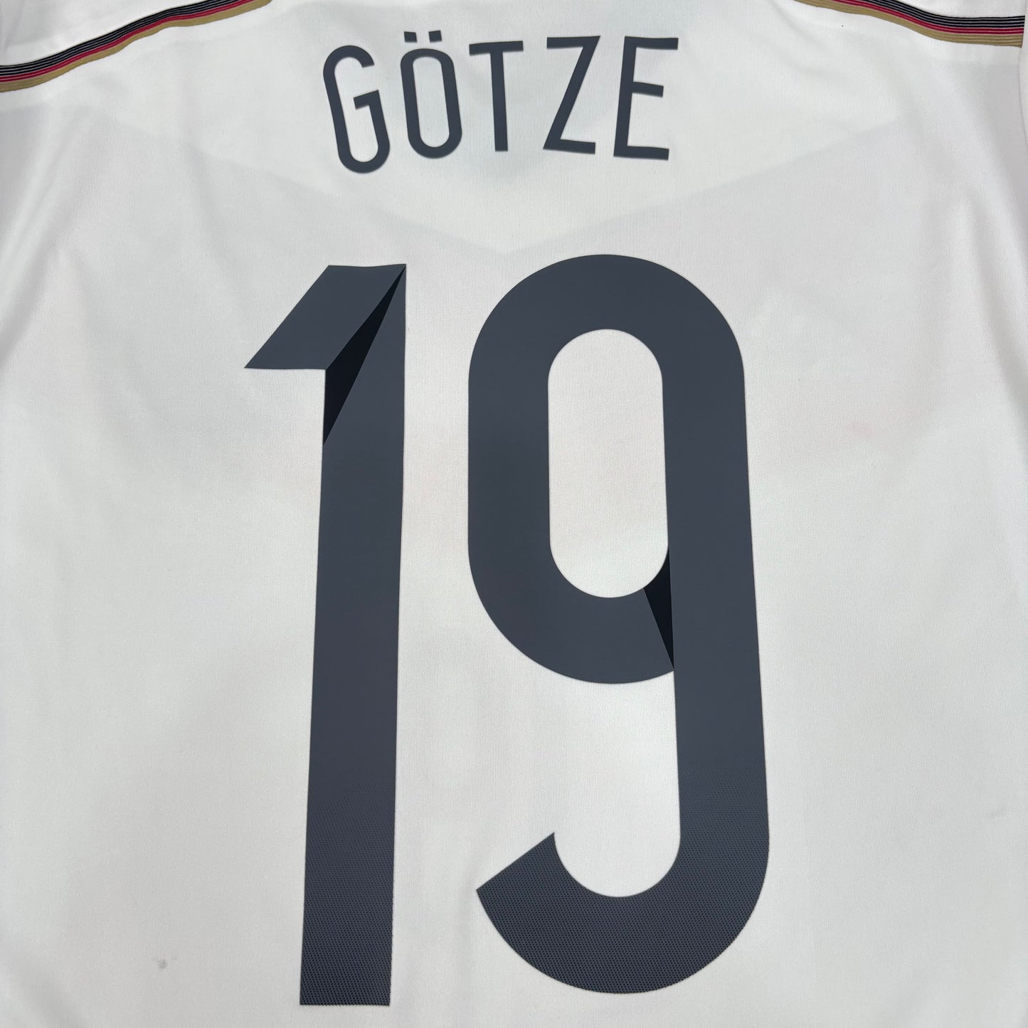 2014/15 Germany Home Shirt - Gotze - M