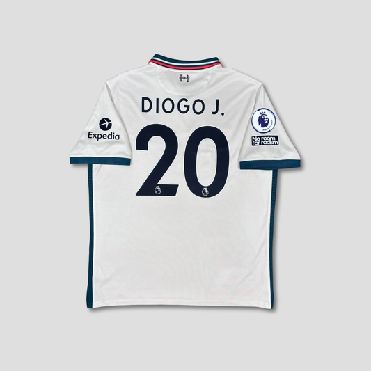 2021/22 Liverpool Away Shirt - Diogo Jota - XL