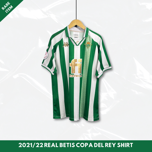 2021/22 Real Betis Copa del Rey Shirt - XL