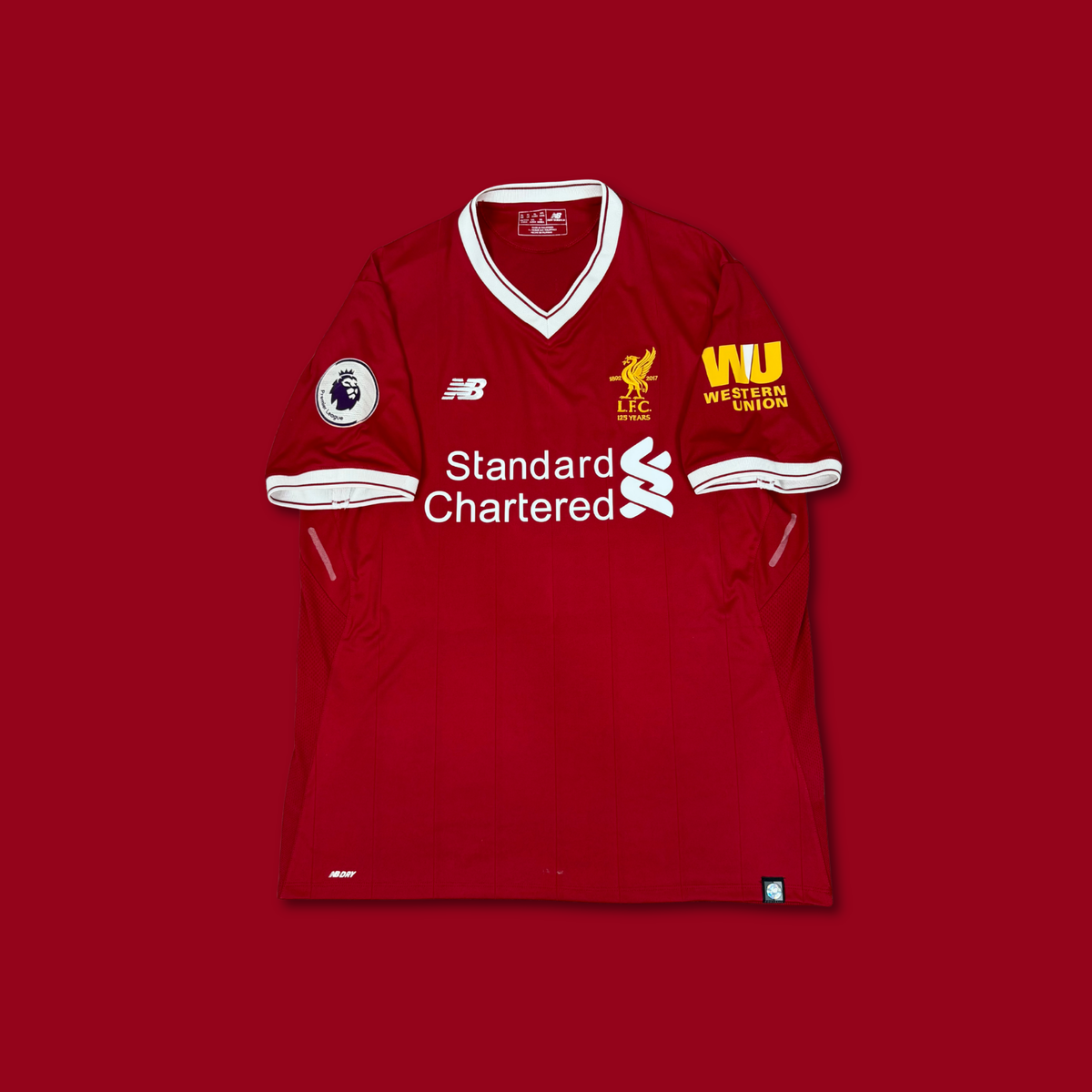 2017/18 Liverpool Home Shirt - Salah - XL
