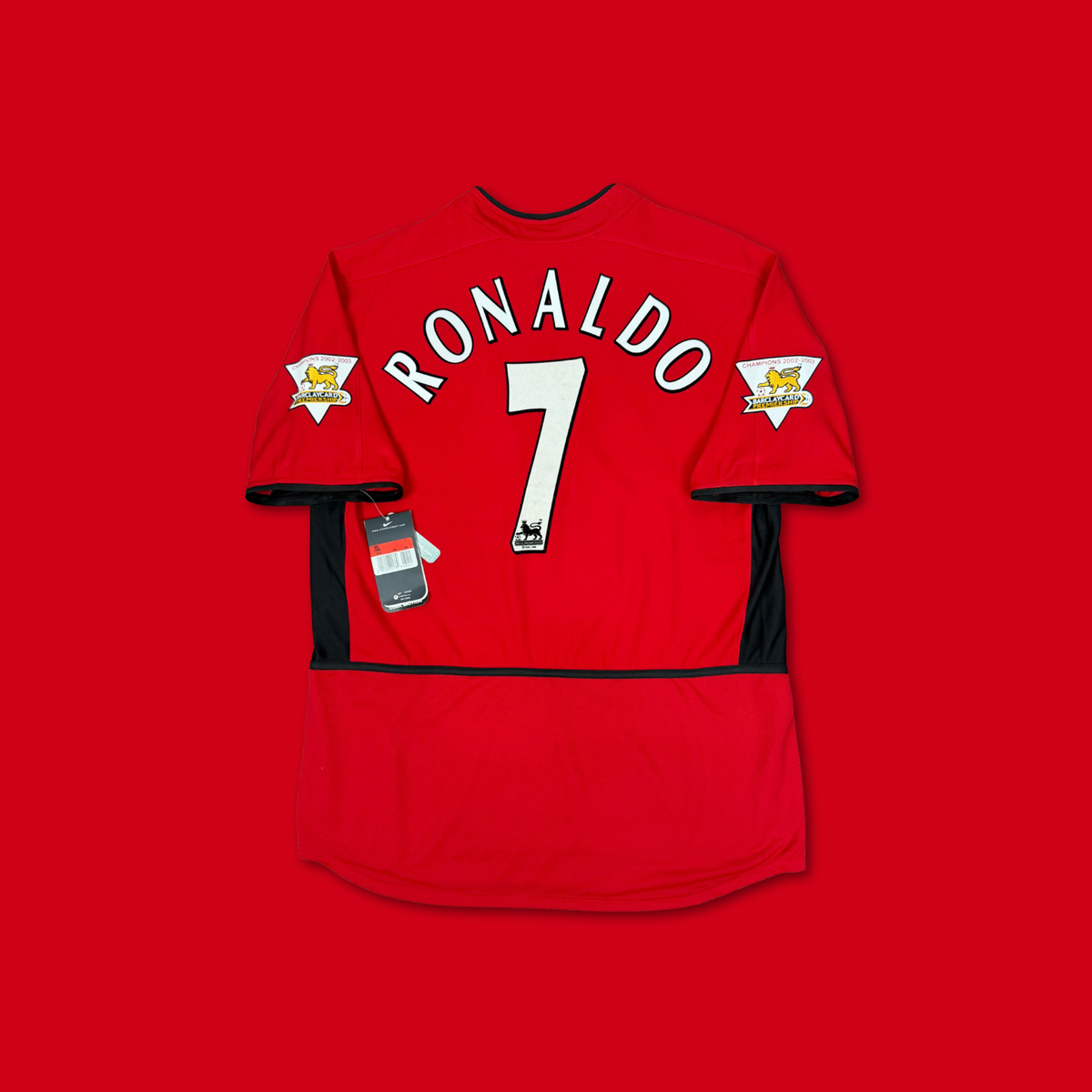 2002/03 Manchester United Home Shirt - Cristiano Ronaldo - New with Tag - XL