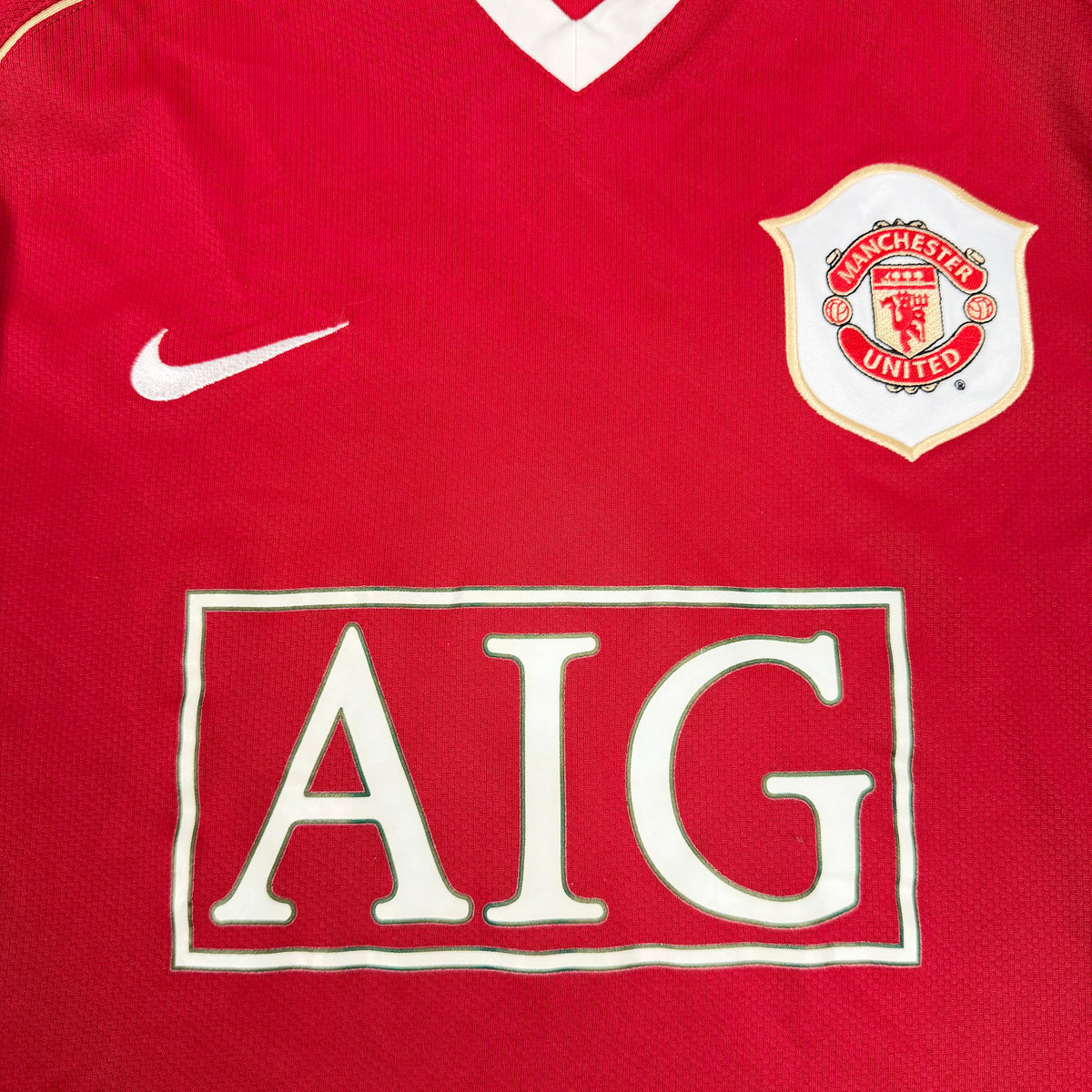 2006/07 Manchester United Home Shirt - Cristiano Ronaldo - M