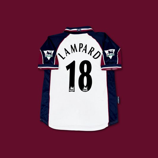 1999/00 West Ham United Away Shirt - Lampard - M