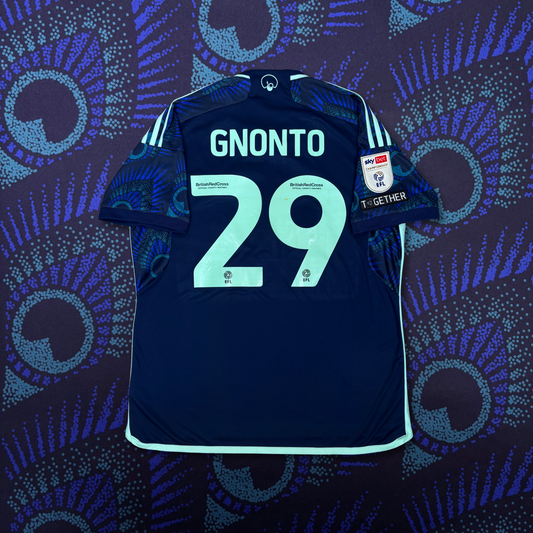 2023/24 Leeds United Away Shirt - Gnonto - XL