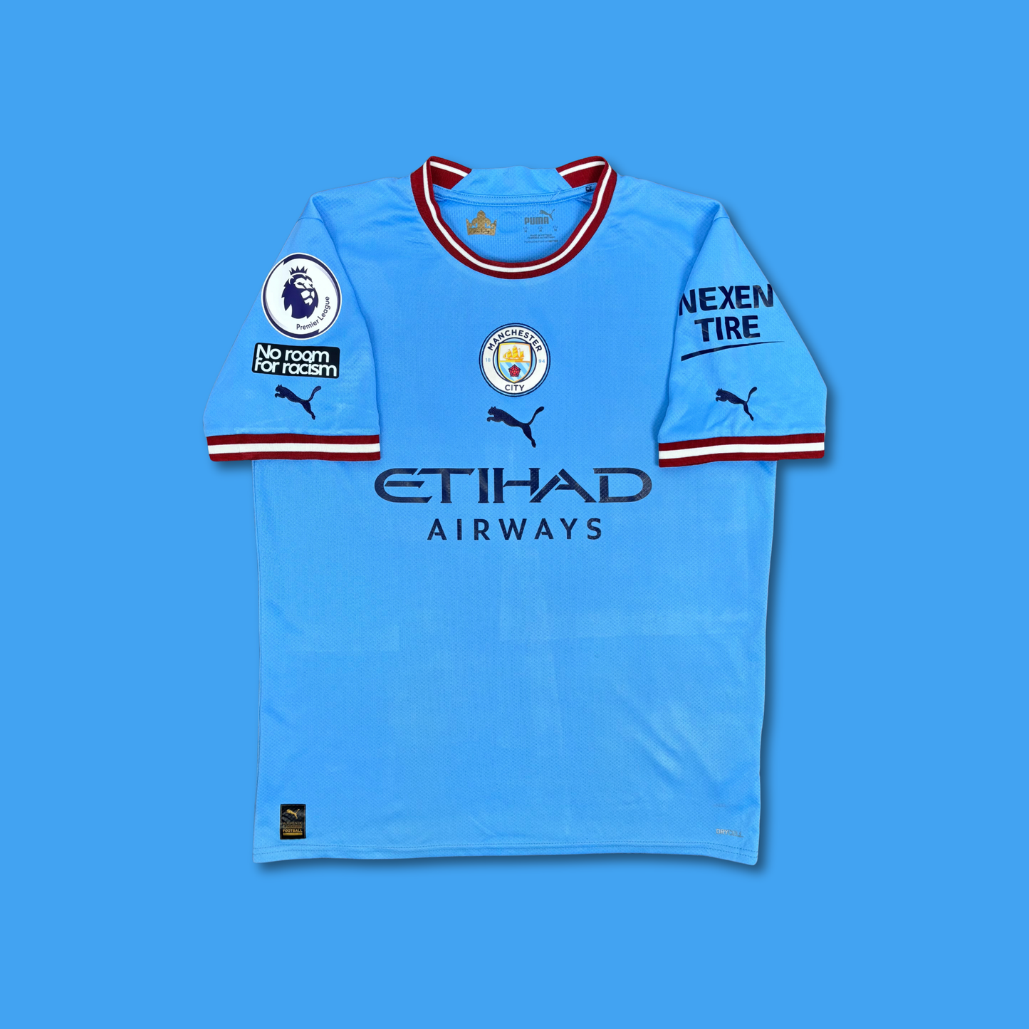 2022/23 Manchester City Home Shirt - Haaland - M