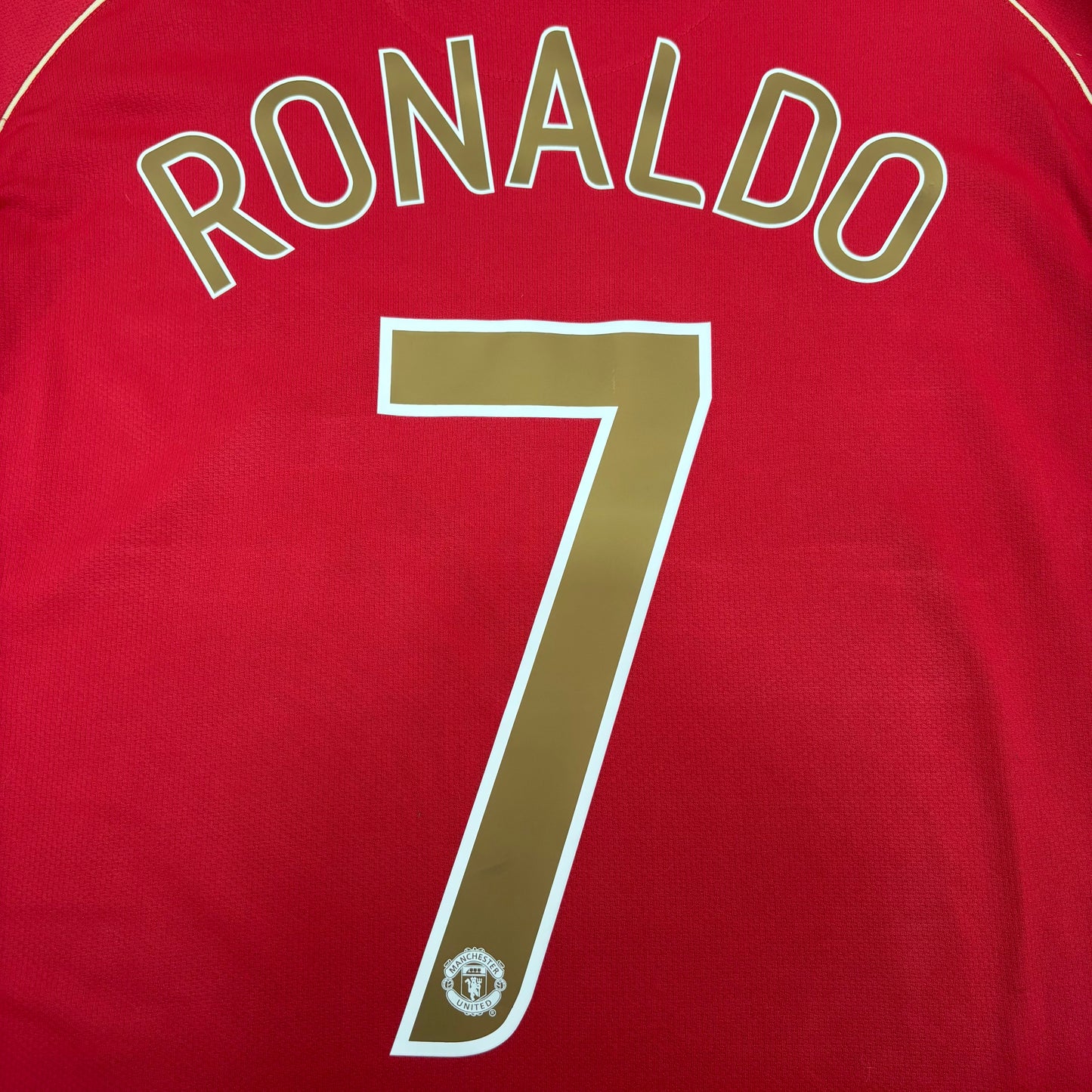 2006/07 Manchester United Home Shirt - Ronaldo - M