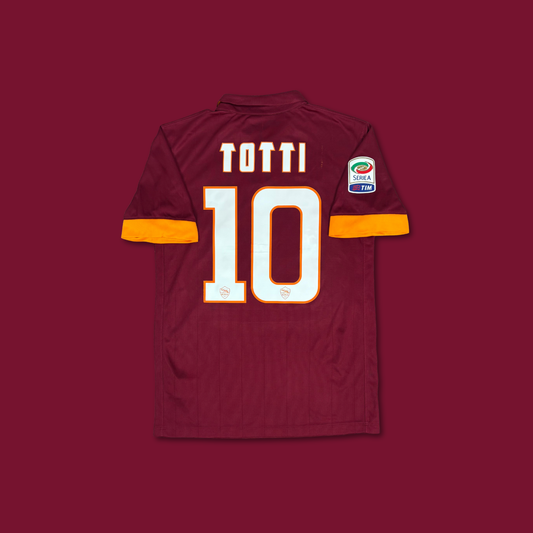 2014/15 AS Roma Home Shirt- Francesco Totti - S