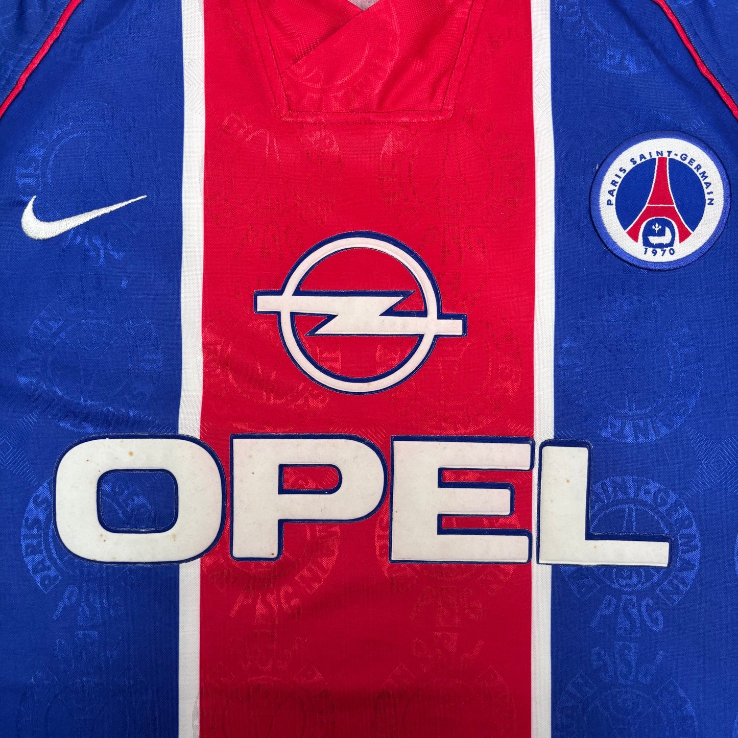 1996/97 Paris Saint Germain Home Shirt - L - Anelka