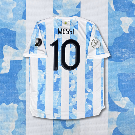 2021/22 Argentina Home Shirt - Player Issue - Messi - XL - New with Tag