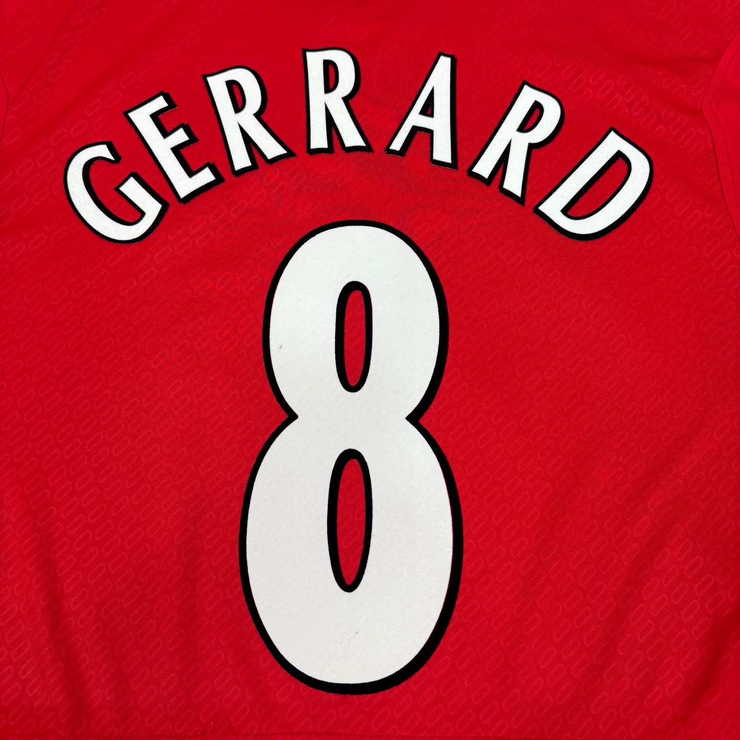 2005/06 Liverpool Home Shirt - Gerrard - XL