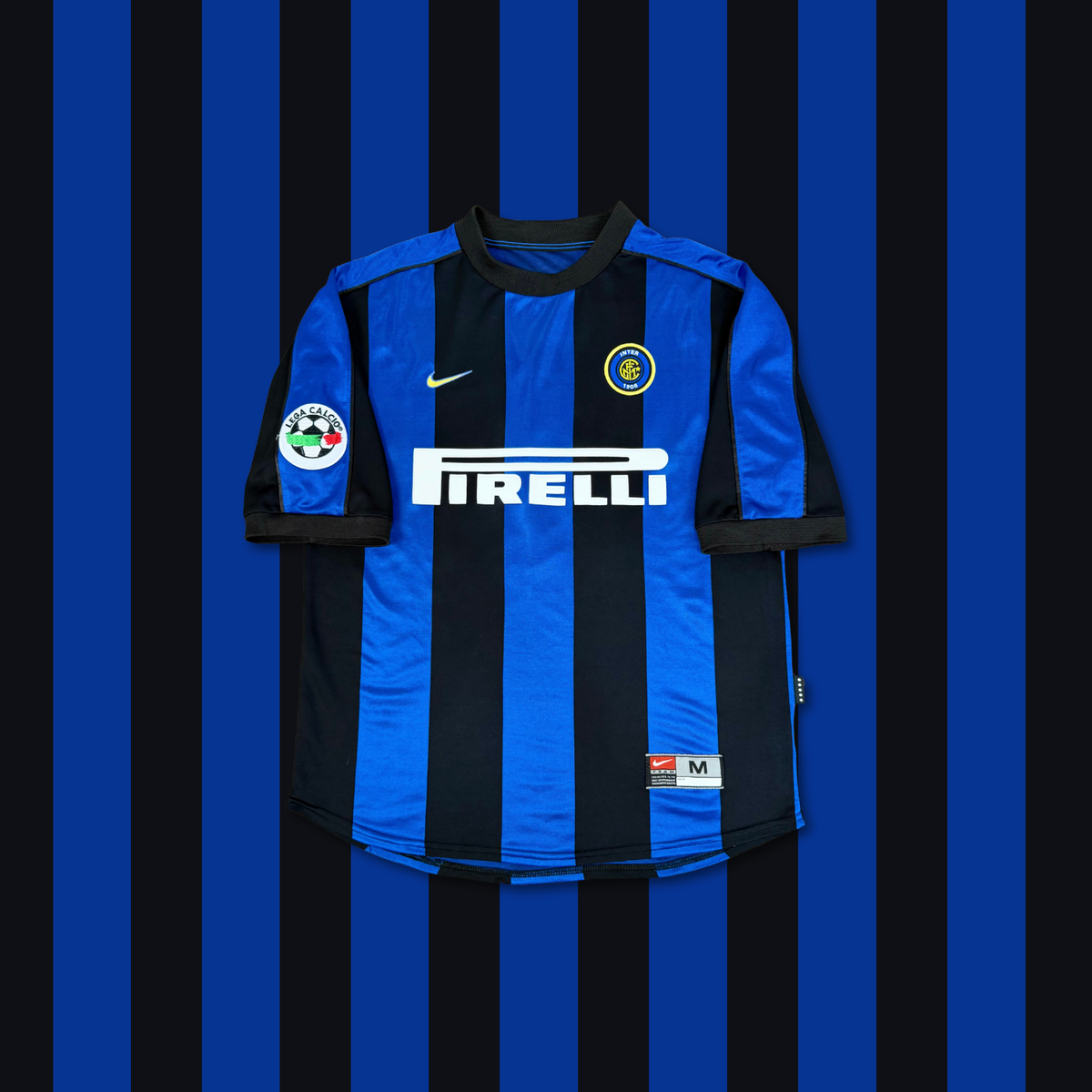 1999/00 Inter Milan Home Shirt - Zamorano - M