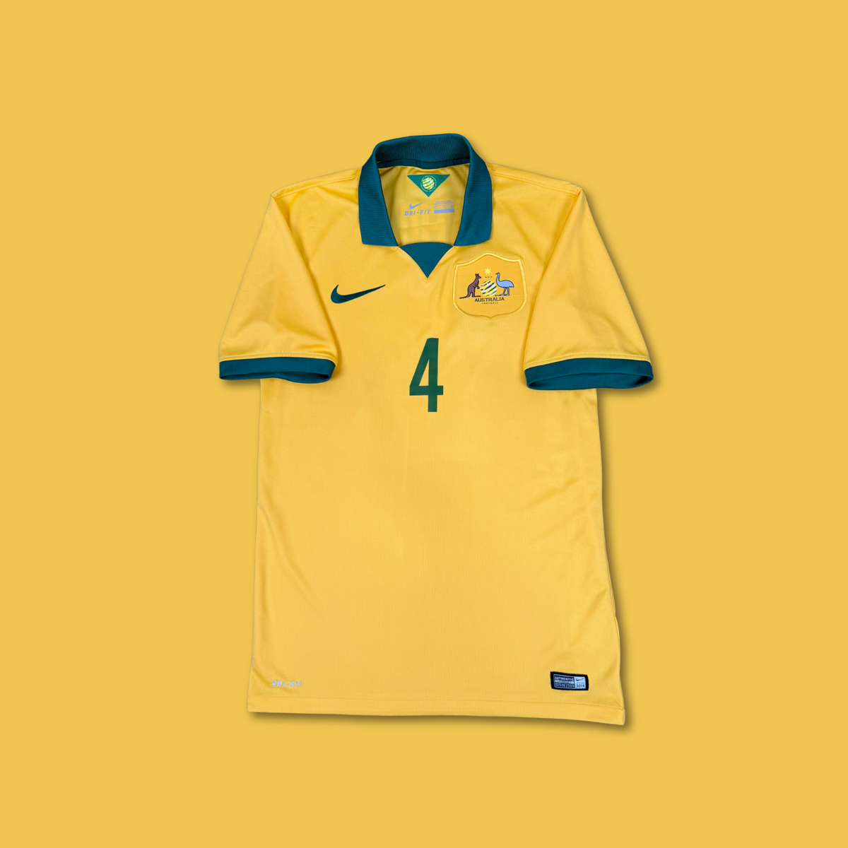 2014/15 Australia Home Shirt - Tim Cahil - S