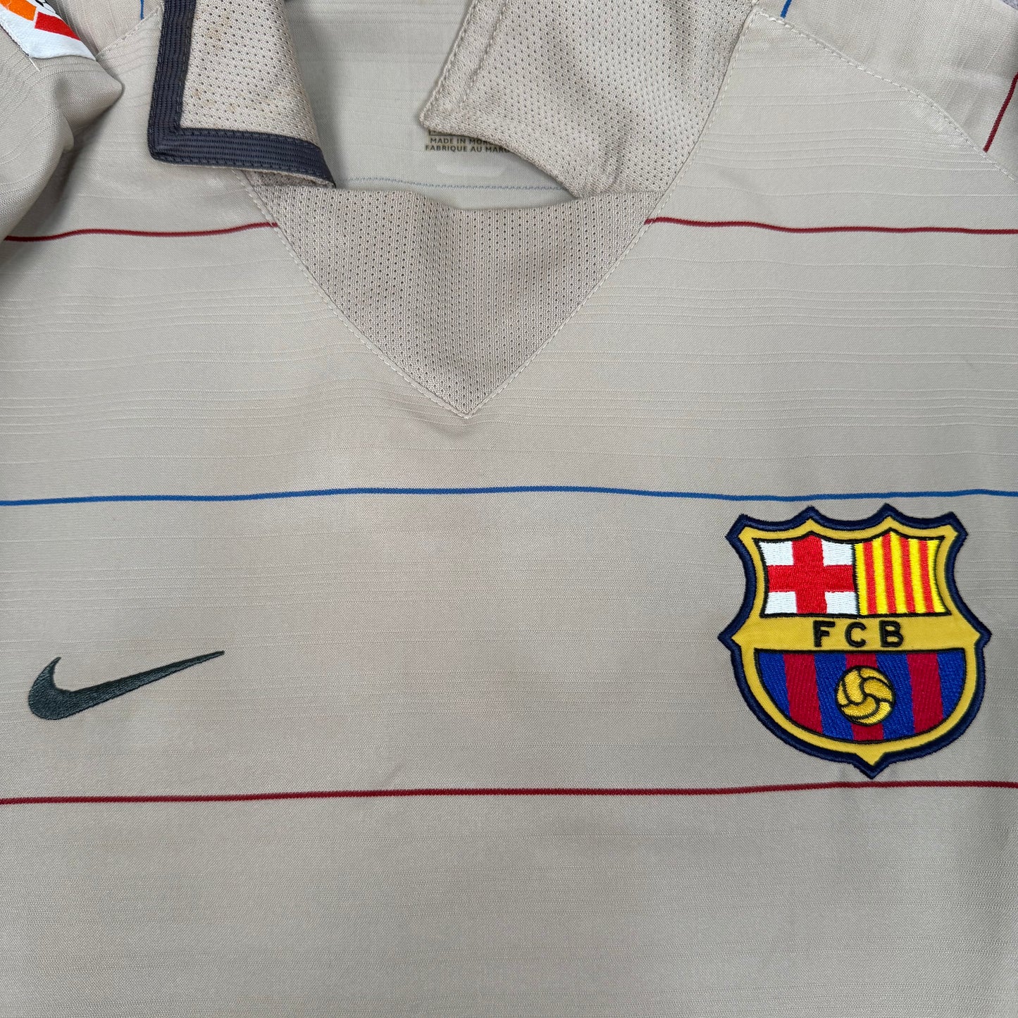 2003/04 Barcelona Away Shirt - Messi - S