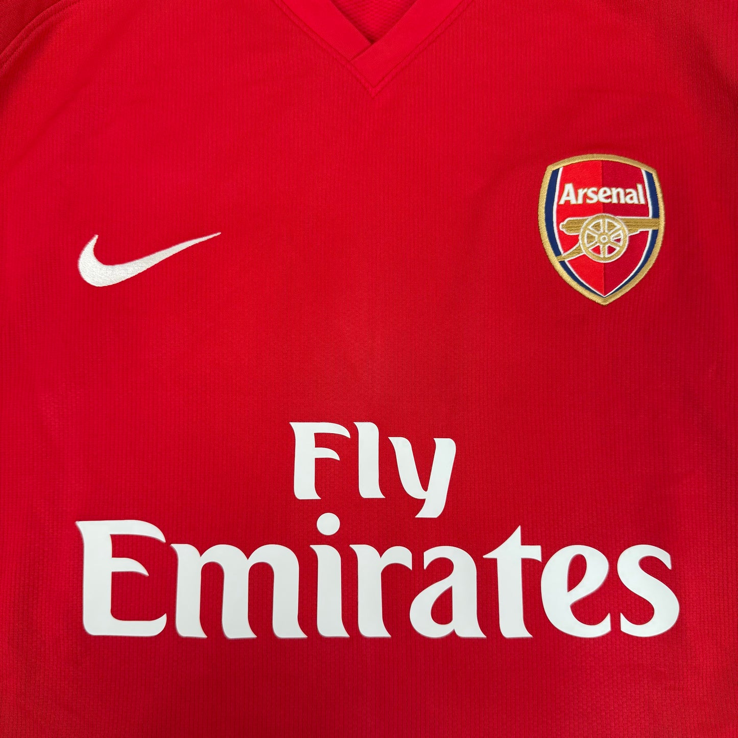 2008/09 Arsenal Home Shirt - Bentdner - XL