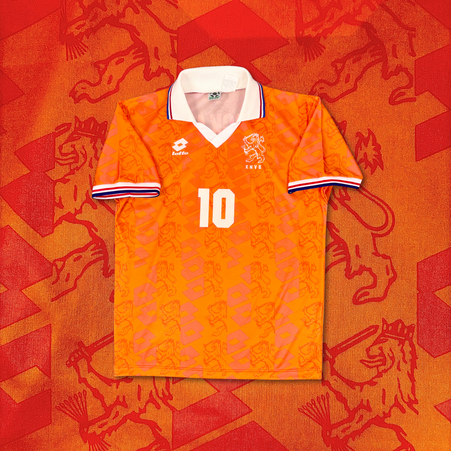 1994/95 Netherlands Home Shirt - Bergkamp - XL