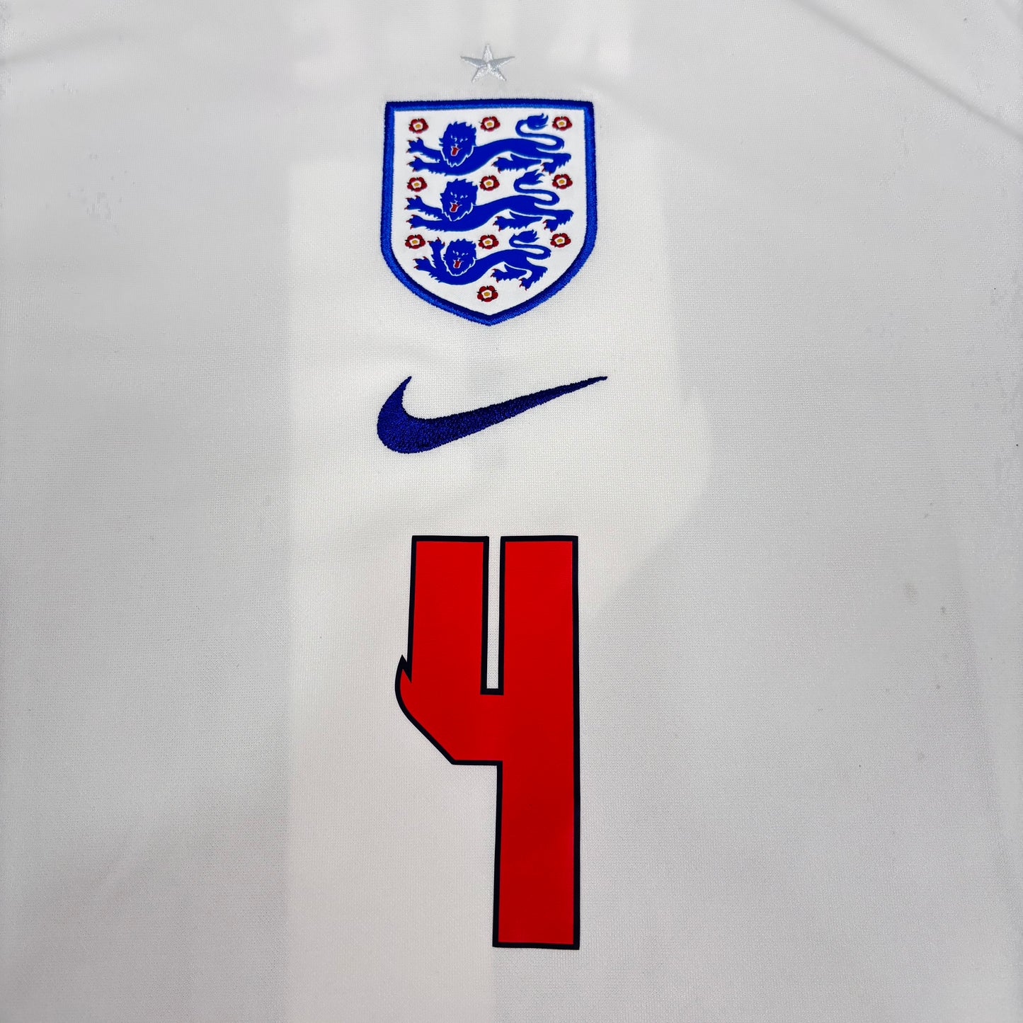 2020/21 England Home Shirt - Declan Rice - S