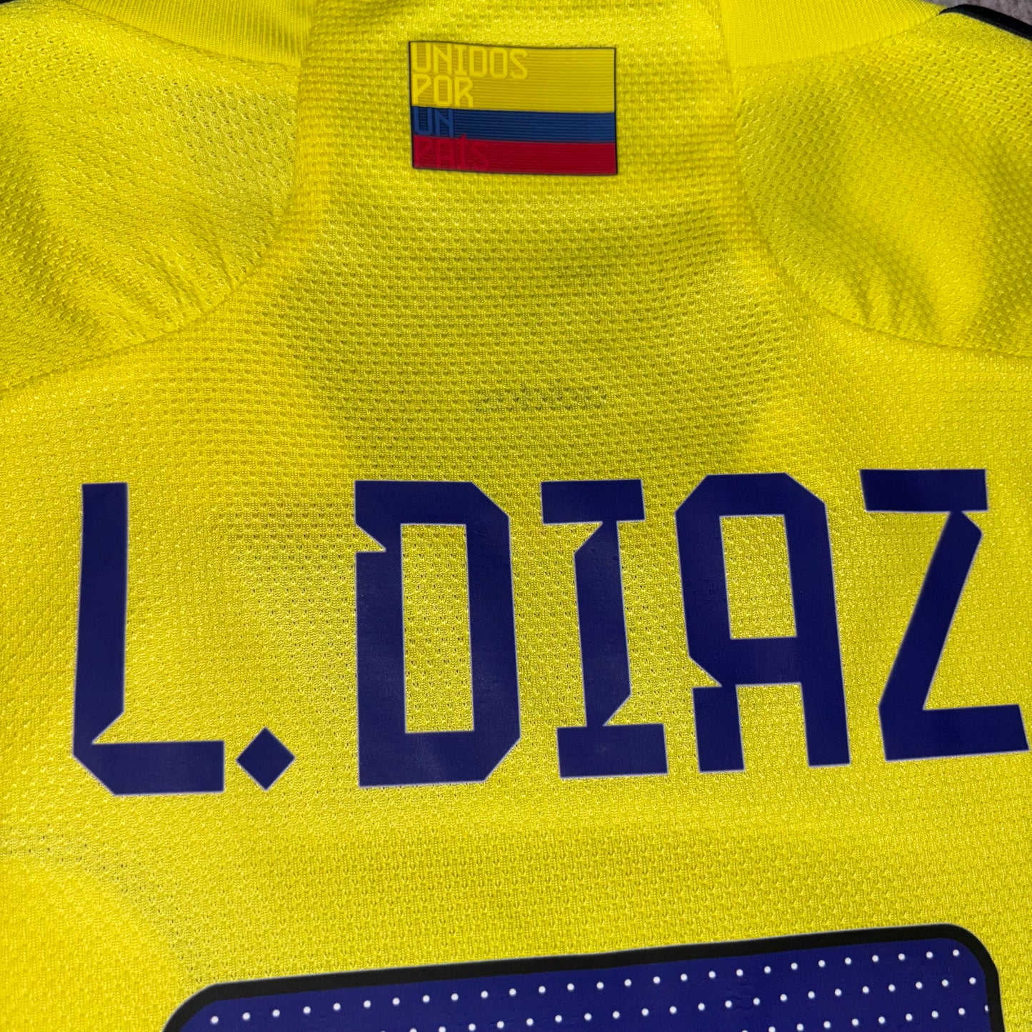 2022/24 Colombia Home Shirt - Luis Diaz - M
