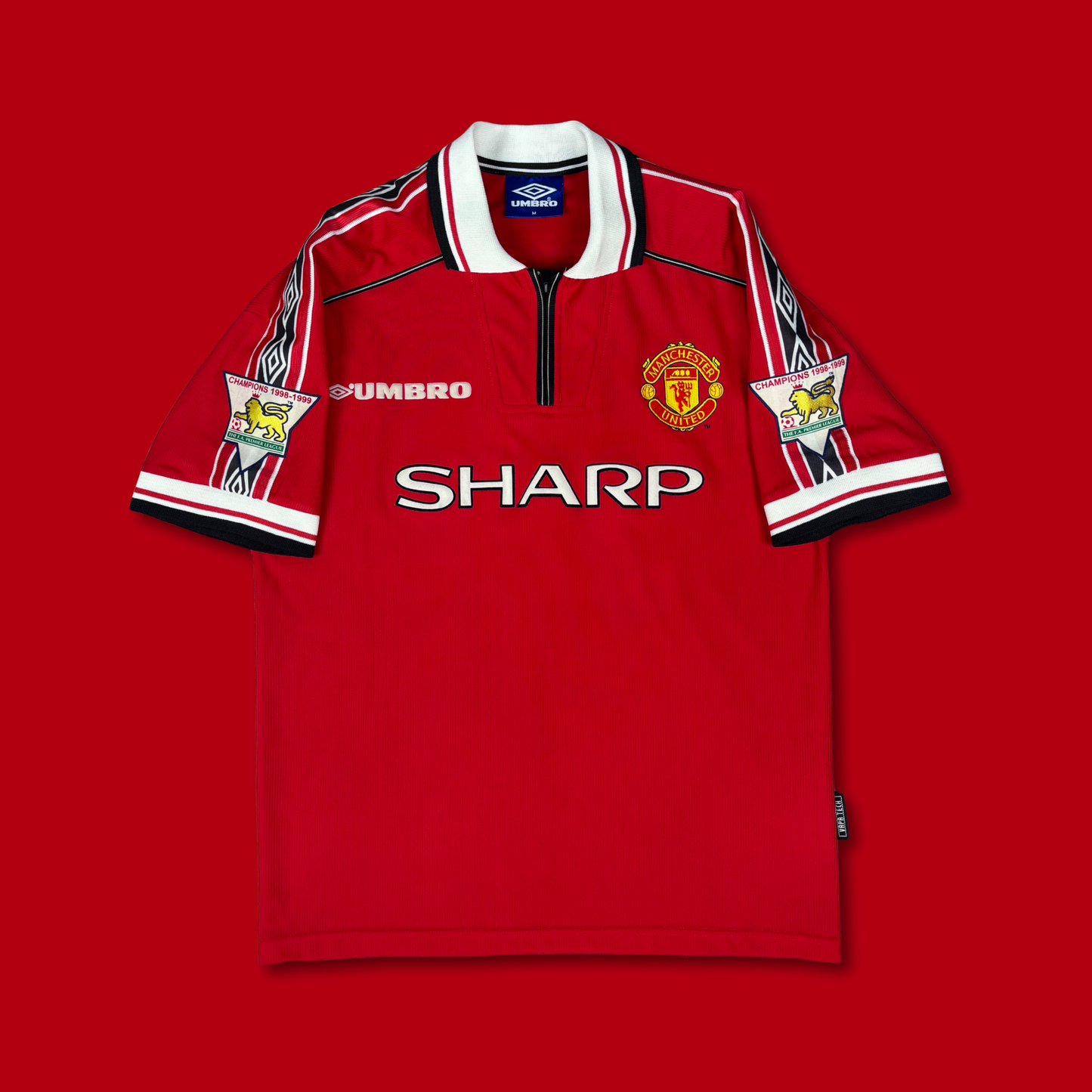 1999/00 Manchester United Home Shirt - Beckham - M