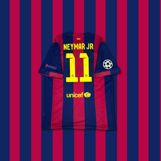 2014/15 Barcelona Home Shirt - Neymar Jr - XL