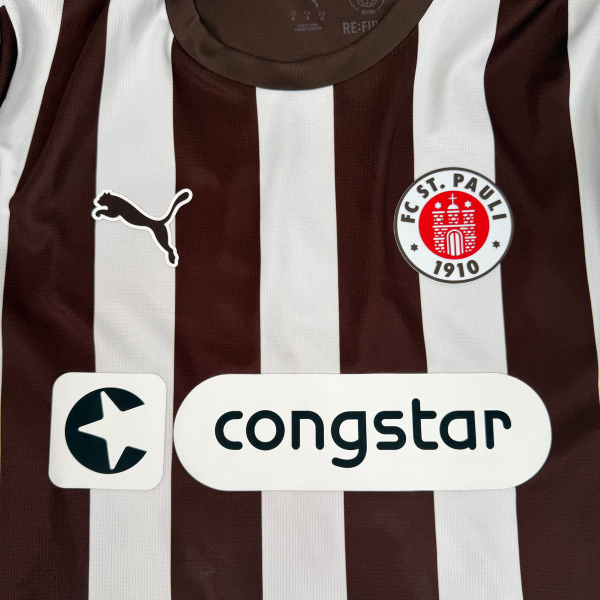 2025/26 St Pauli Home Shirt - Irvine - M