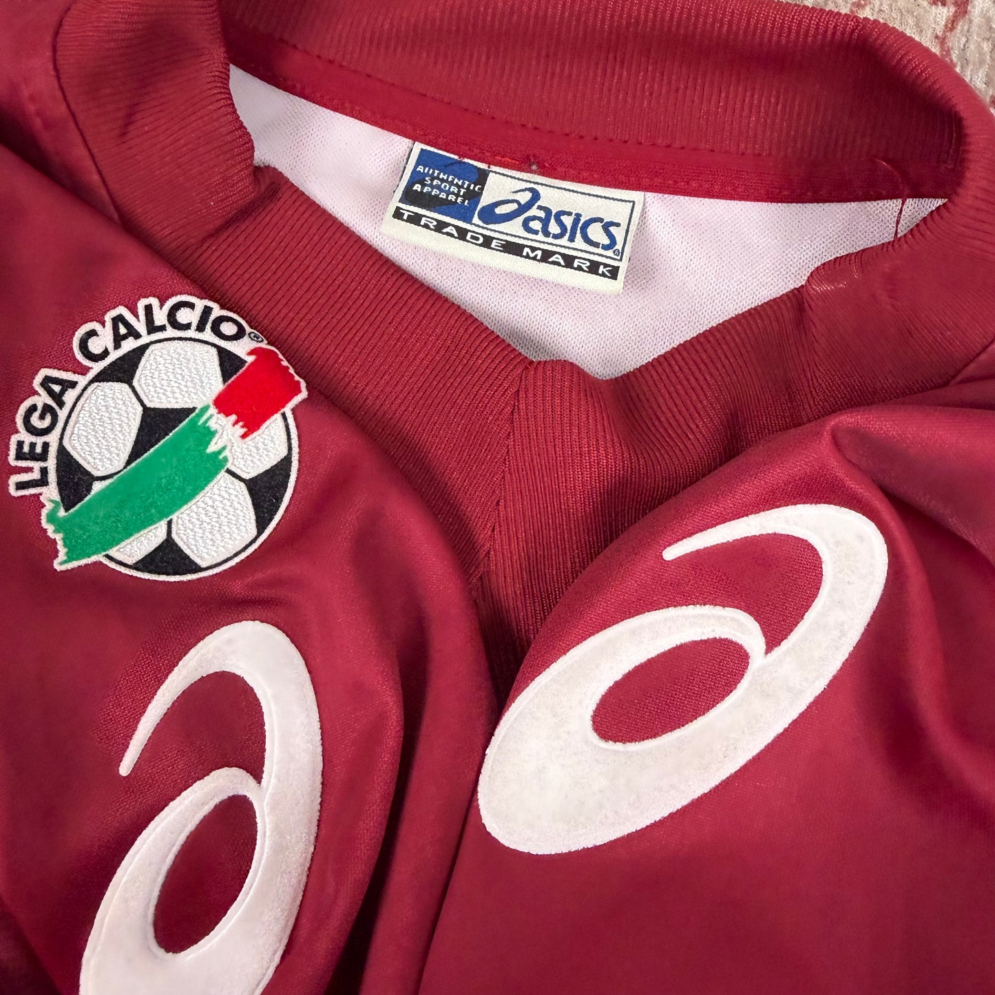 2002/03 Reggina Calcio Home Longsleeve Shirt - Player Issue - Nakamura - XL