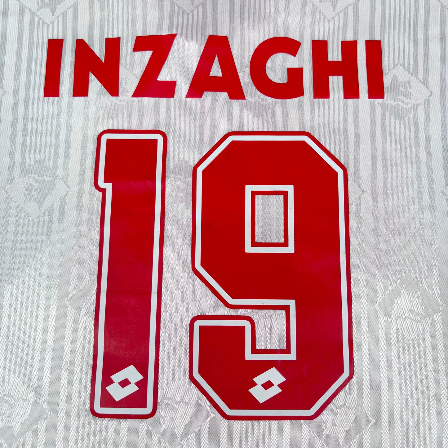 1997/98 Piacenza Home Longsleeve Shirt - Inzaghi - XL