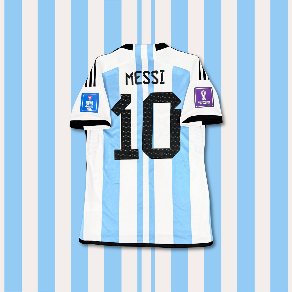 2022/23 Argentina Home Shirt - Messi - S