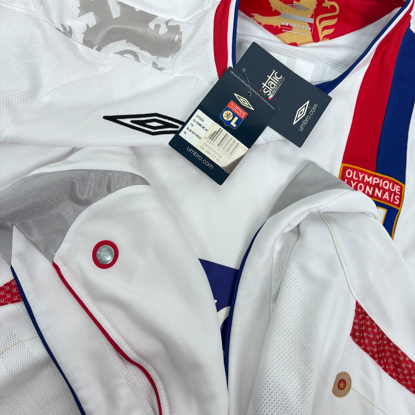 2007/08 Olympique Lyon Home Shirt - Juninho - XL - New with Tag