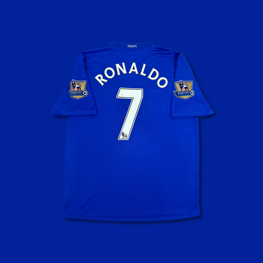 2008/09 Manchester United Third Shirr - Cristiano Ronaldo - XL