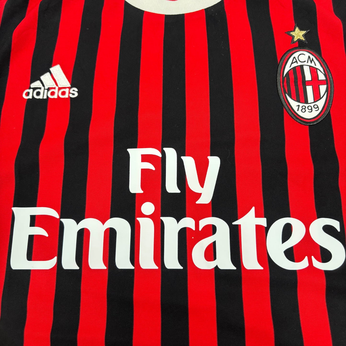 2011/12 AC Milan Home Shirt - Nesta - M