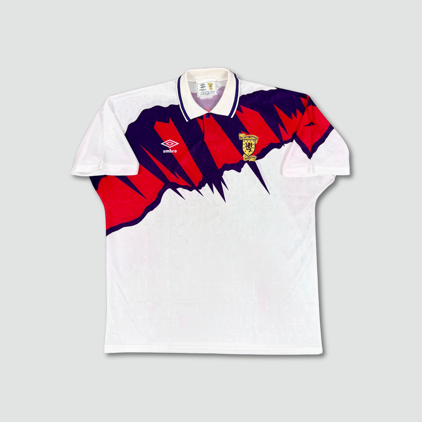 1992/93 Scotland Away Shirt - L