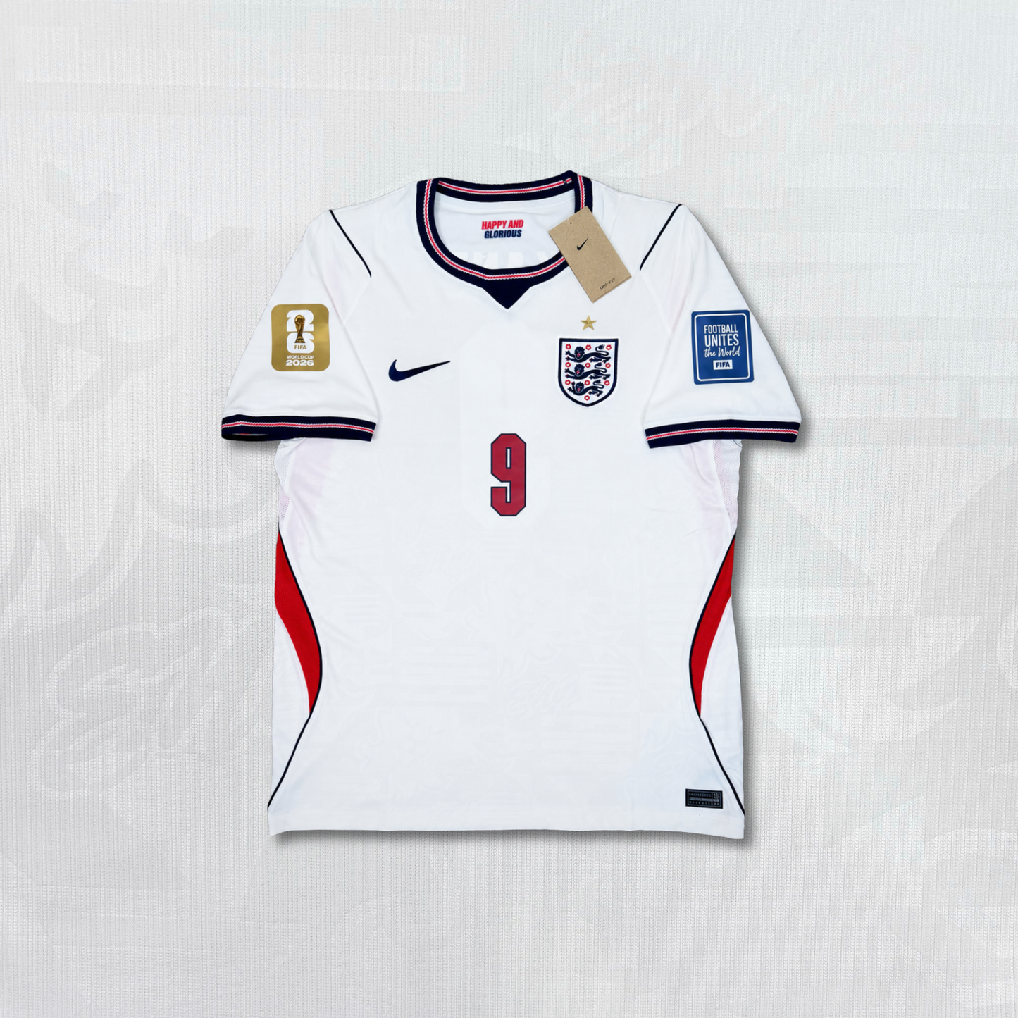 2026/27 England Home Shirt - Kane - New with Tag - L