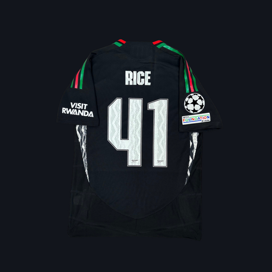 2024/25 Arsenal Away Shirt - Player Issue - Rice - M - New with Tag