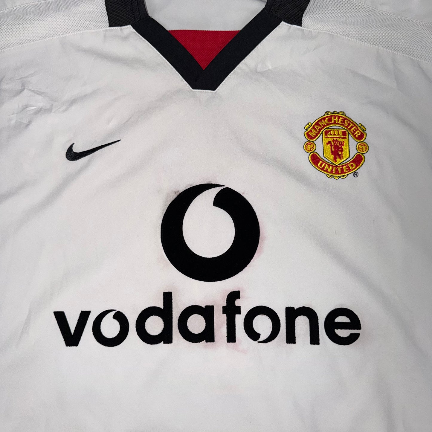 2002/03 Manchester United Away Shirt - Beckham - M