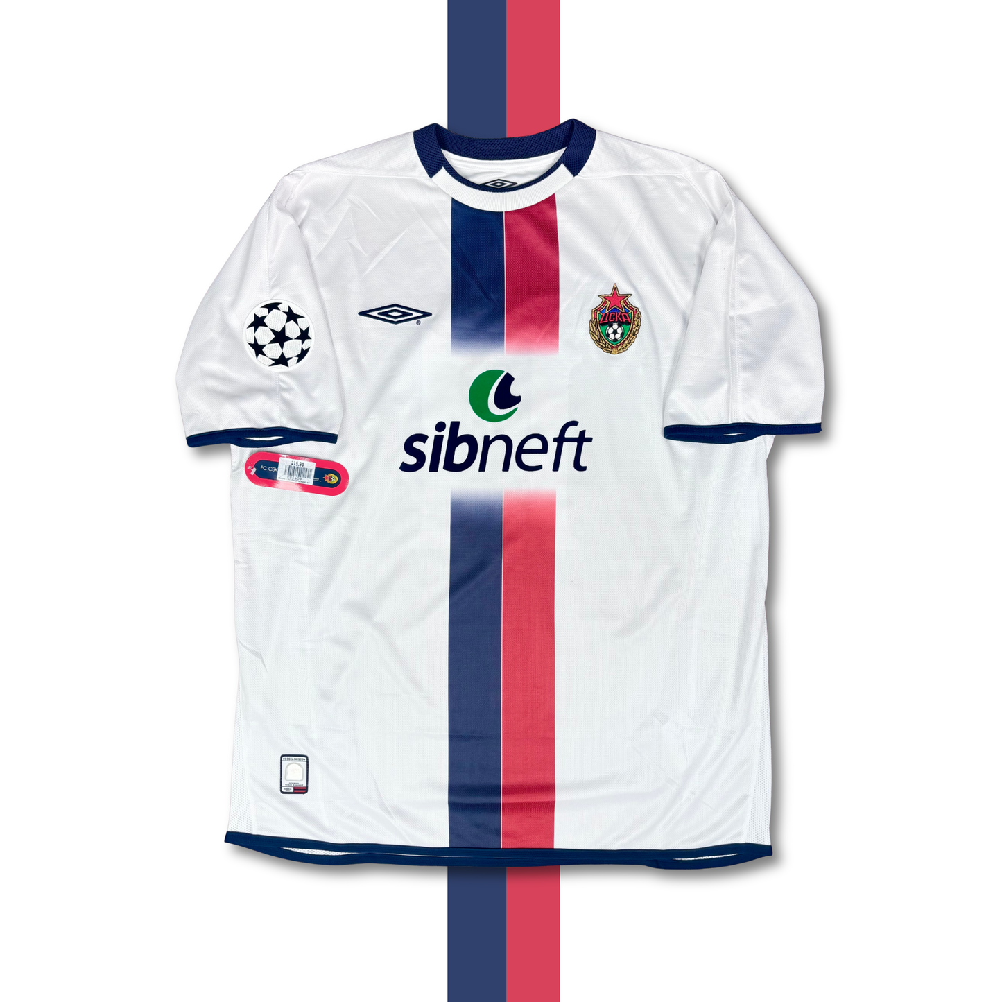 2005/06 CSKA Moscow Away Shirt - Vagner Love - L - New with Tag