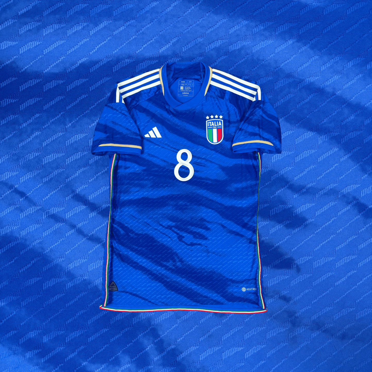 2023/24 Italy Home Shirt - Player Issue - Tonali - M