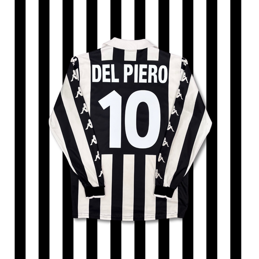 1999/00 Juventus Home Longsleeve Shirt - Del Piero - S