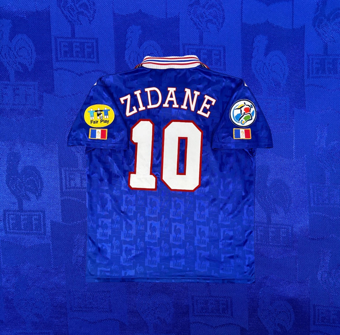 1996/97 France Home Shirt - Zidane - XL