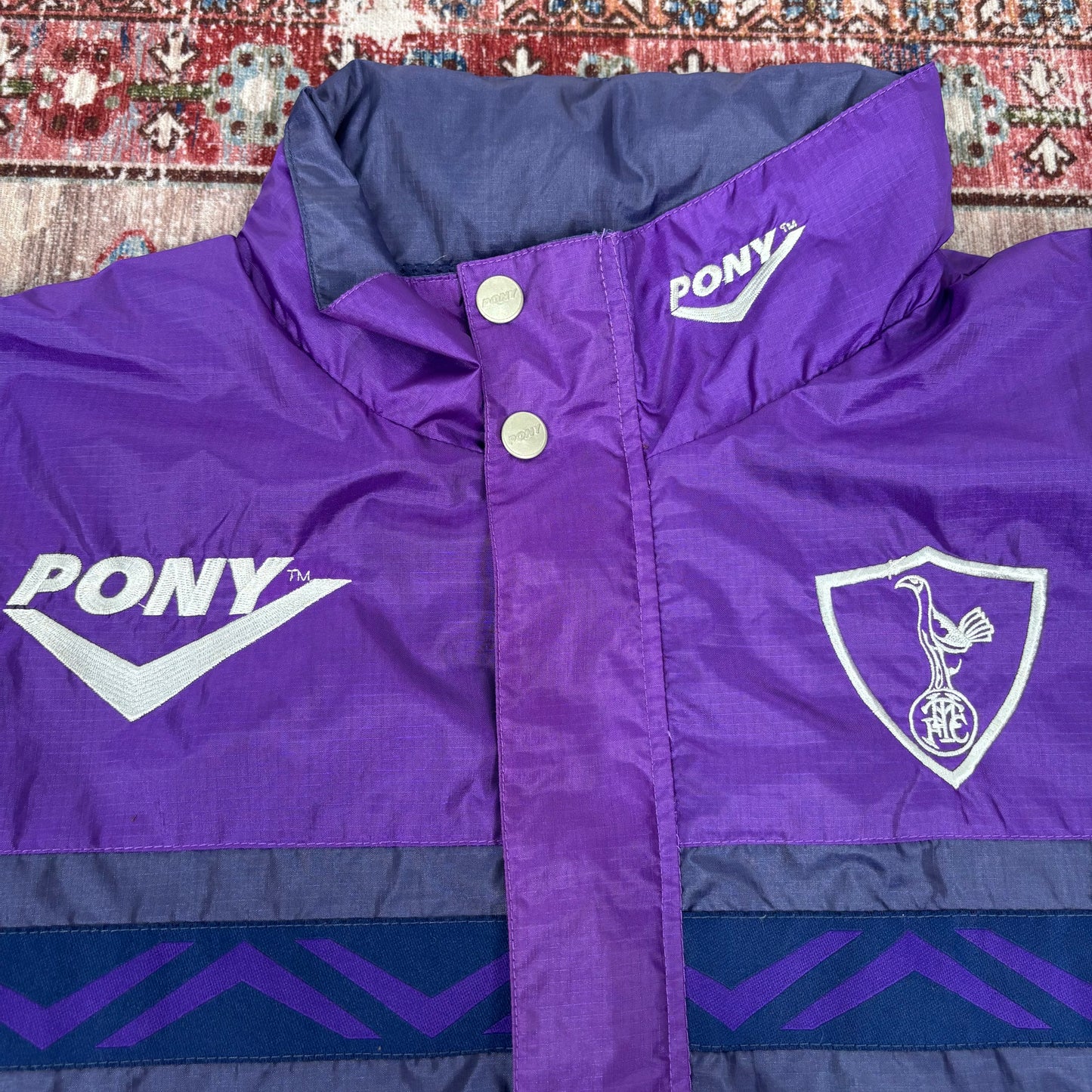 1995/96 Tottenham Hotspurs Pony Track Jacket - XL